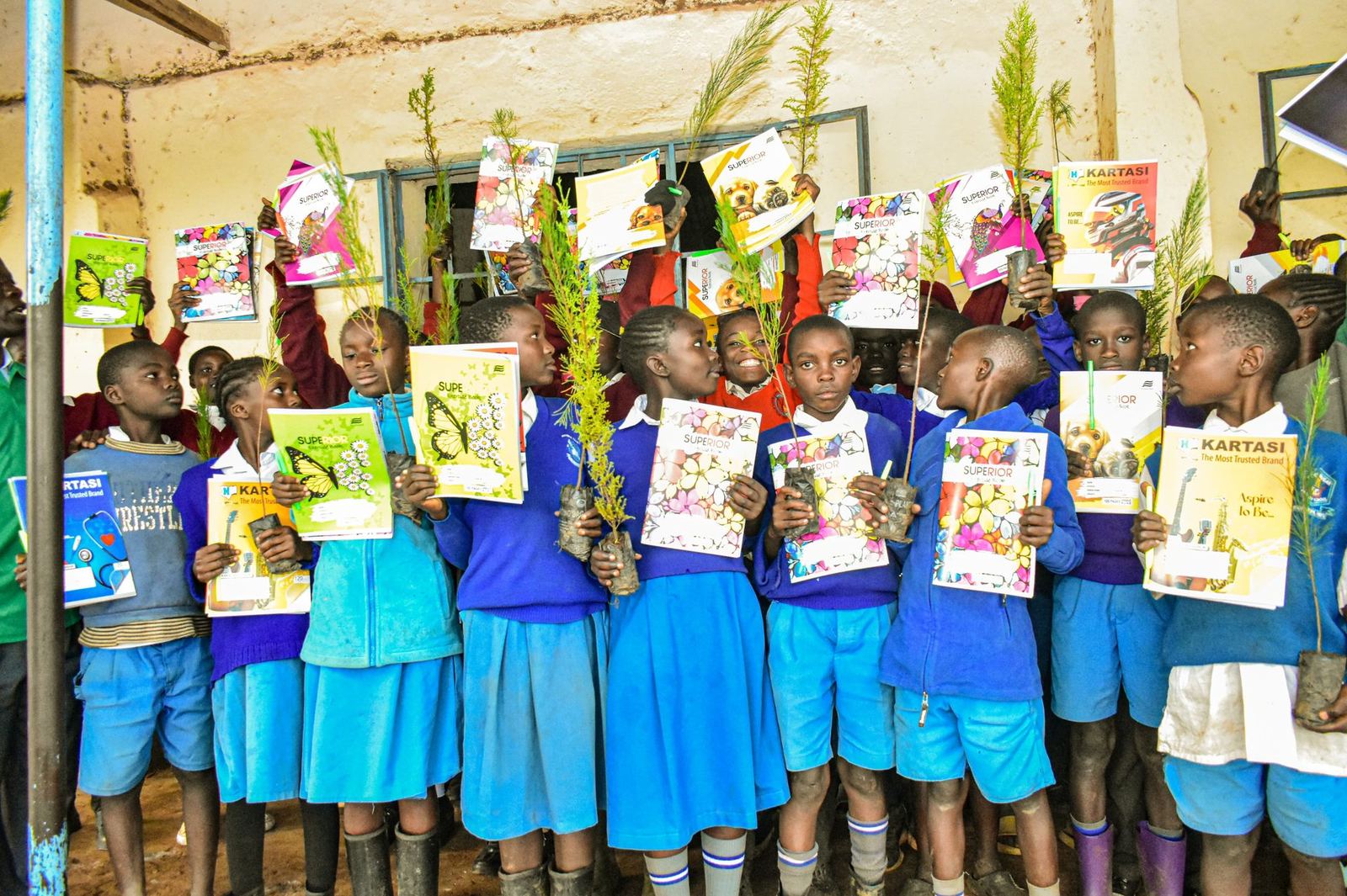 Children supported by Steve Thami Foundation in Migori County, Kenya